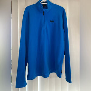 Helly Hansen Vibrant Blue Quarter zip Fleece